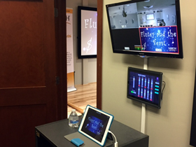 Our full audio-video set up