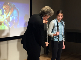Paul performs for “The Flute Shop” at Schmitt Music in Brooklyn Center, MN.