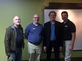 Paul and the Schmitt Music crew