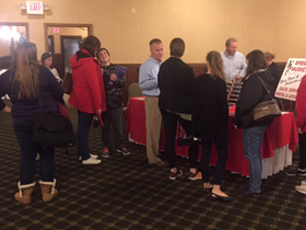 Sharing time with the students