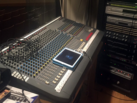 Checking the sound mix